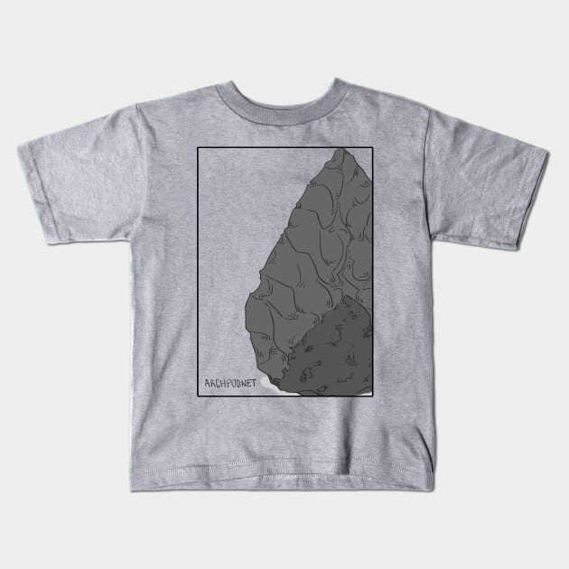 APN Hand Axe Kids T-Shirt by Archaeology Podcast Network